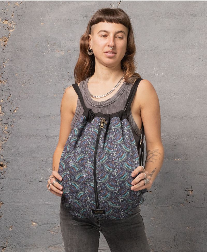 Faceat Drawstring Backpack