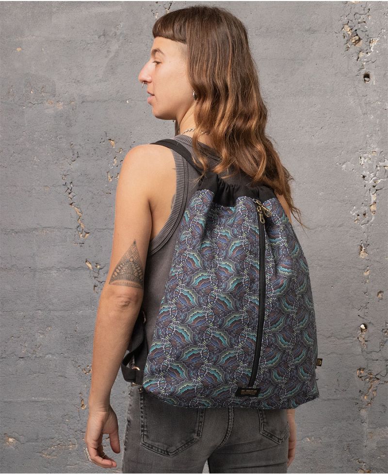 Faceat Drawstring Backpack