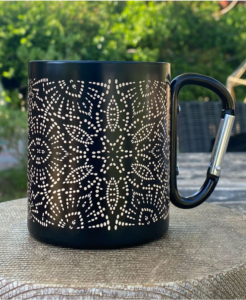 mandala mug for festivals 