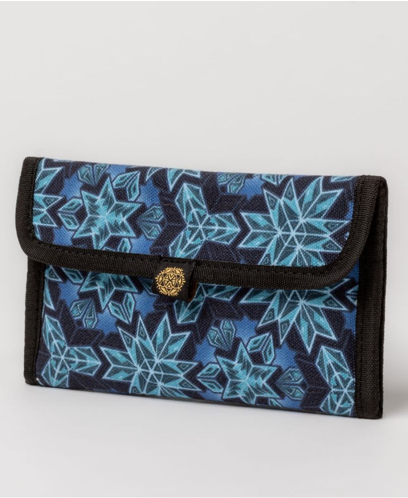 geometric tobacco pouch