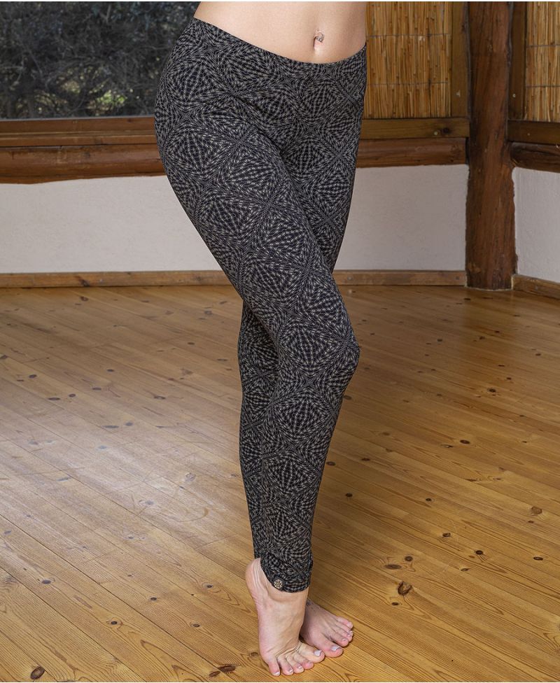 Hexit Leggings- Black / Full Length 