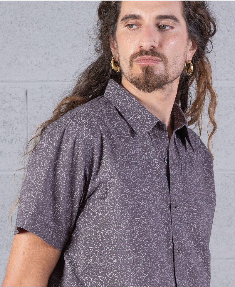 Peyote Button Shirt ➟ Grey