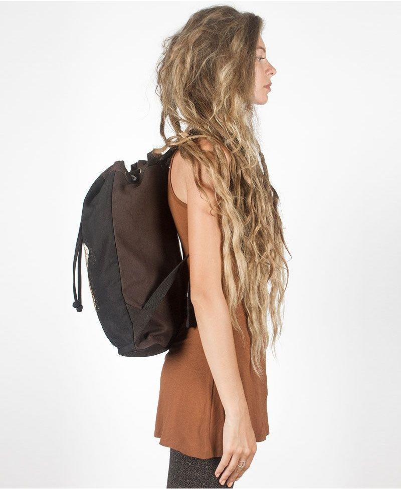 Hamsa ➟ Padded Straps Drawstring Backpack 