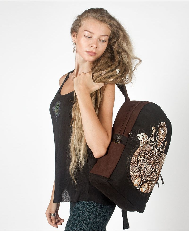 Hamsa Backpack- Round