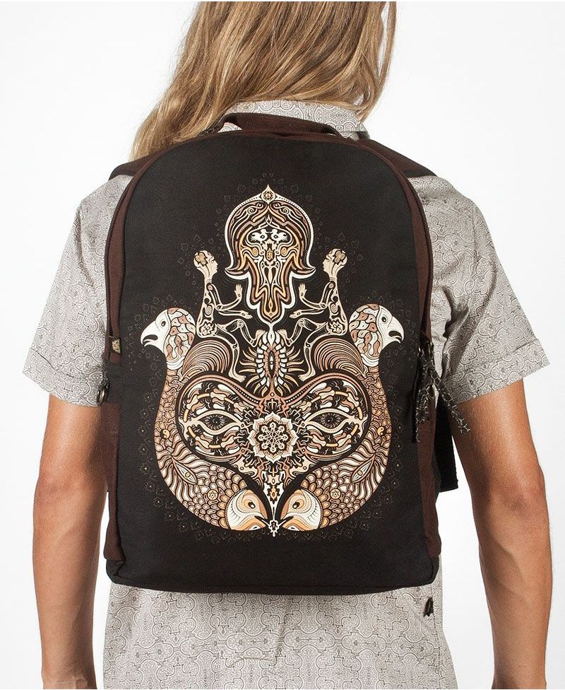 Hamsa Backpack- Round