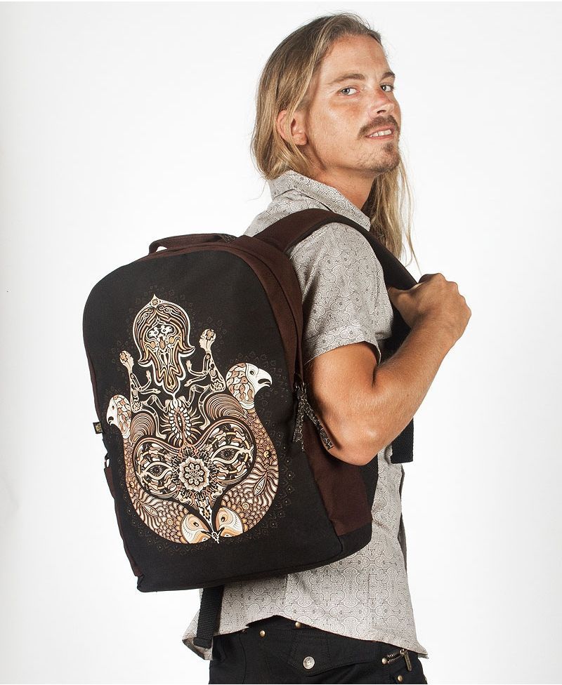 Hamsa Backpack- Round