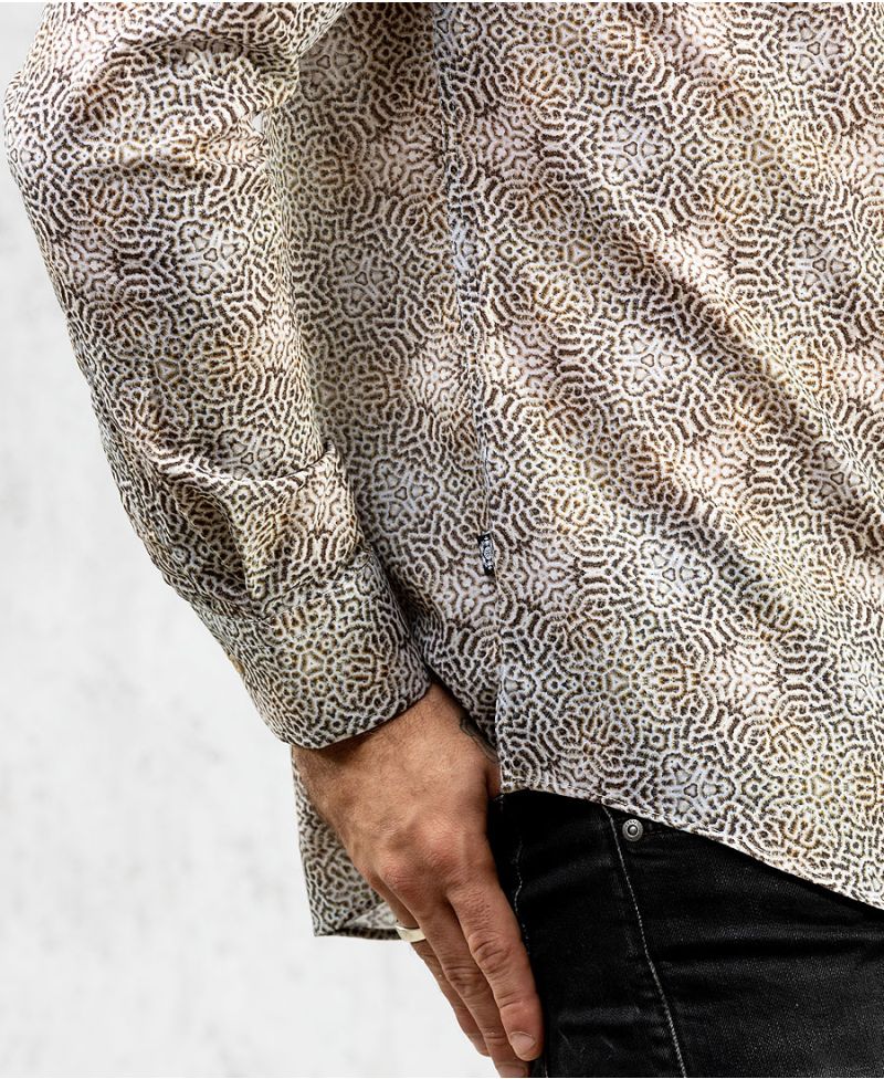 Diploria Button Shirt- Long Sleeve