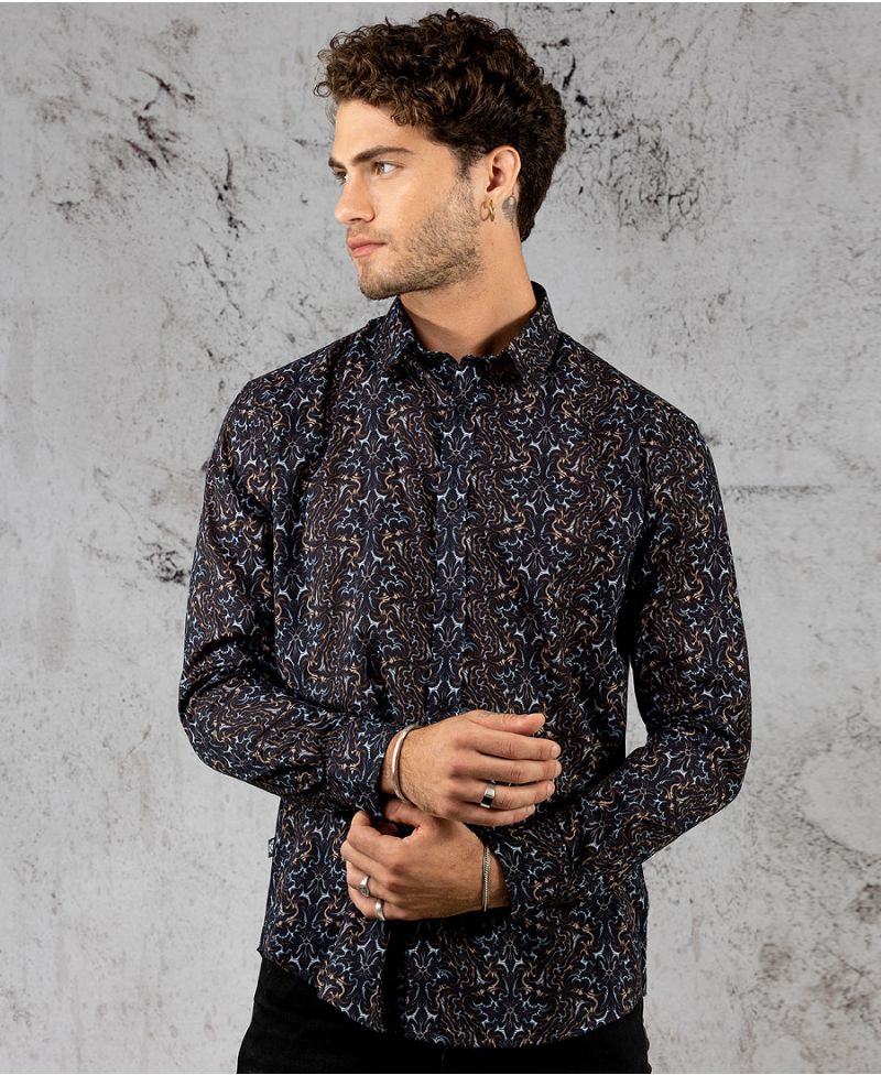 Maal Button Shirt- Long Sleeve