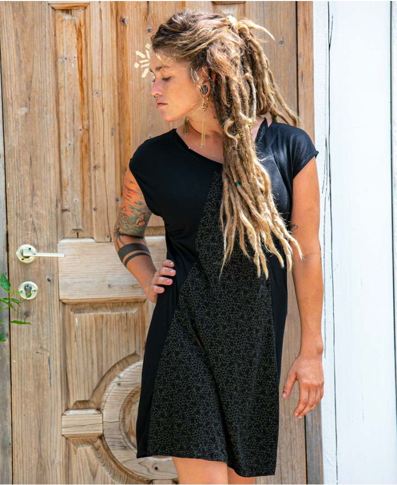 LSD Molecule Dress ➟ Full Print