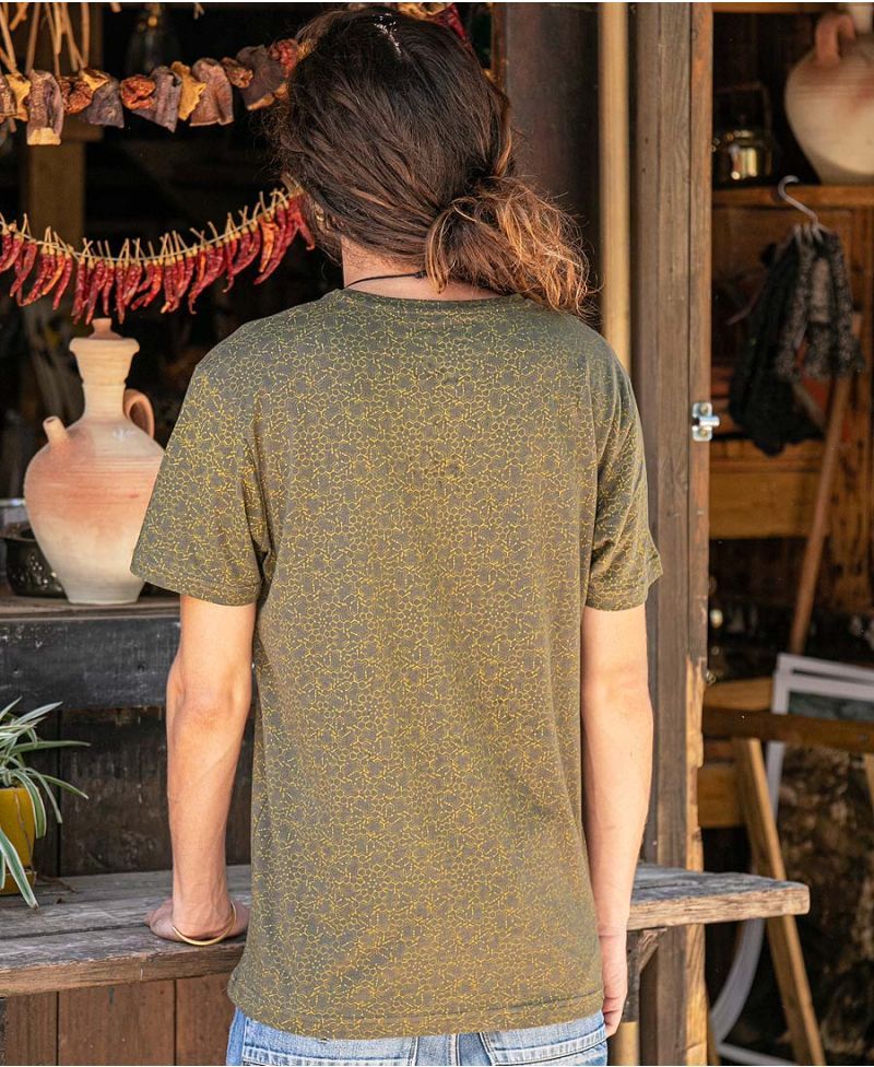 LSD Molecule T-shirt ➟ Olive