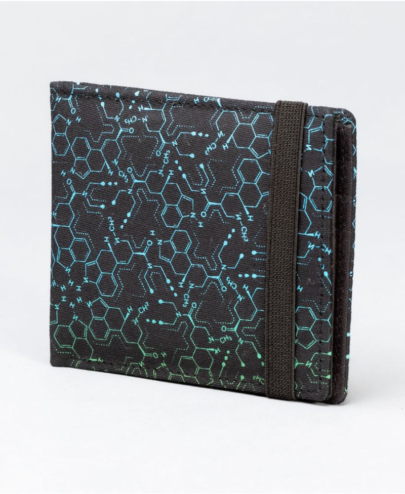 psychedelic men slim wallet 