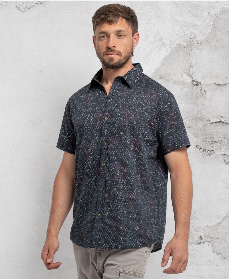 Molecule LSD Button Shirt 