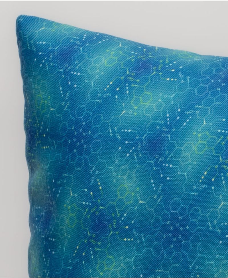 LSD Molecule Cushion Cover