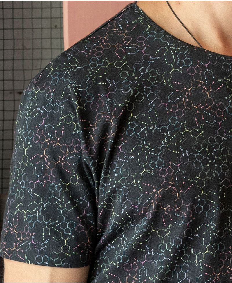 LSD Molecule T-shirt ➟ Dark