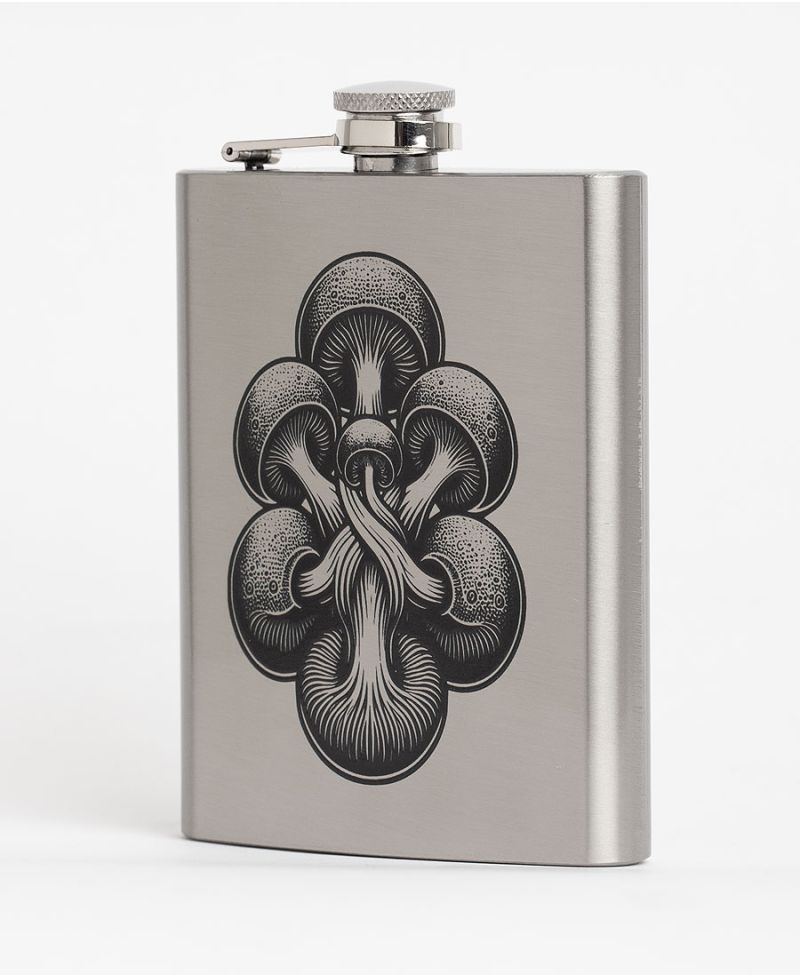 magic mushroom hip flask