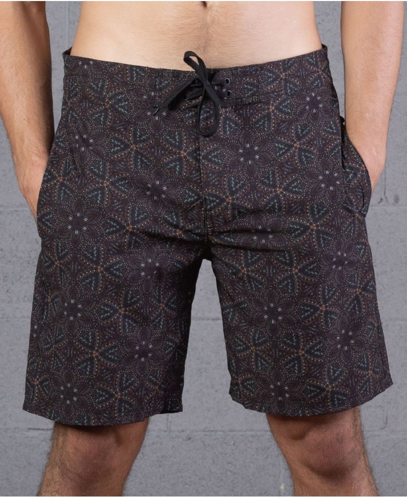 Psychedelic BoardShorts For Men Swim Trunks Festival Rave Summer Wear