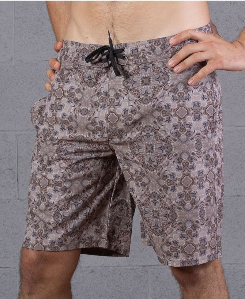 Virus Boardshorts - Beige