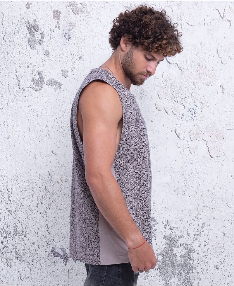 Virus Tank Top ➟ Grey