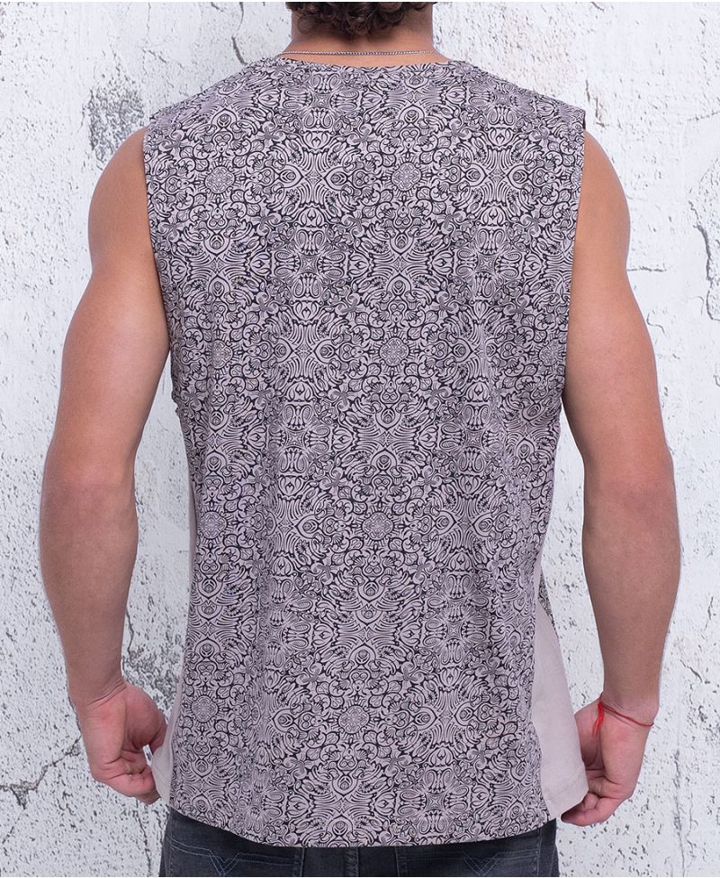 Virus Tank Top ➟ Grey