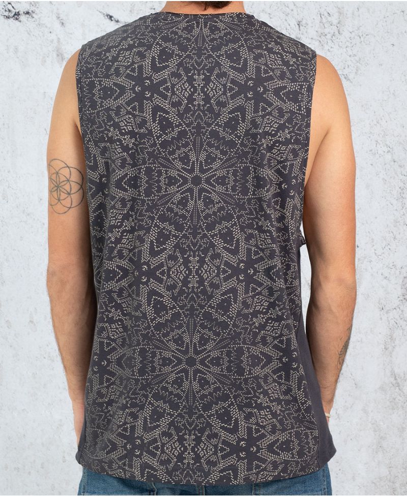 Mexi Tank Top ➟ Grey