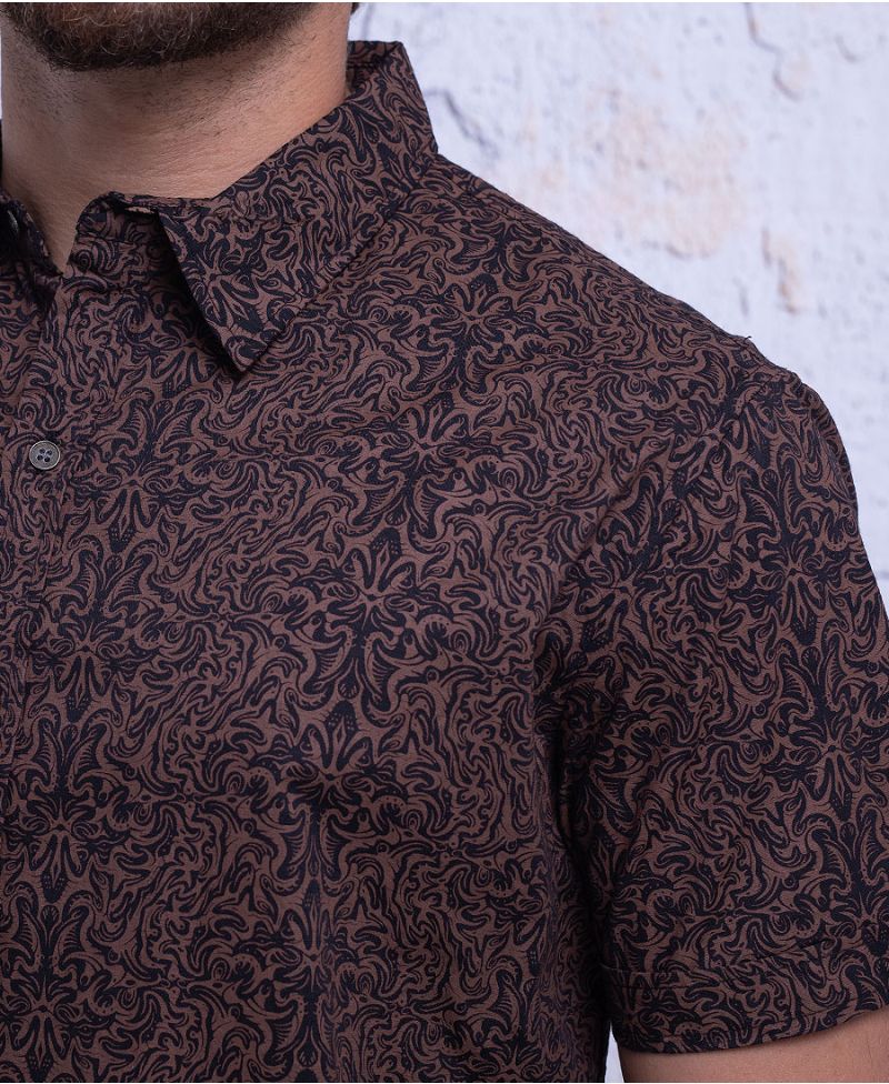 Maal Button Shirt ➟ Black