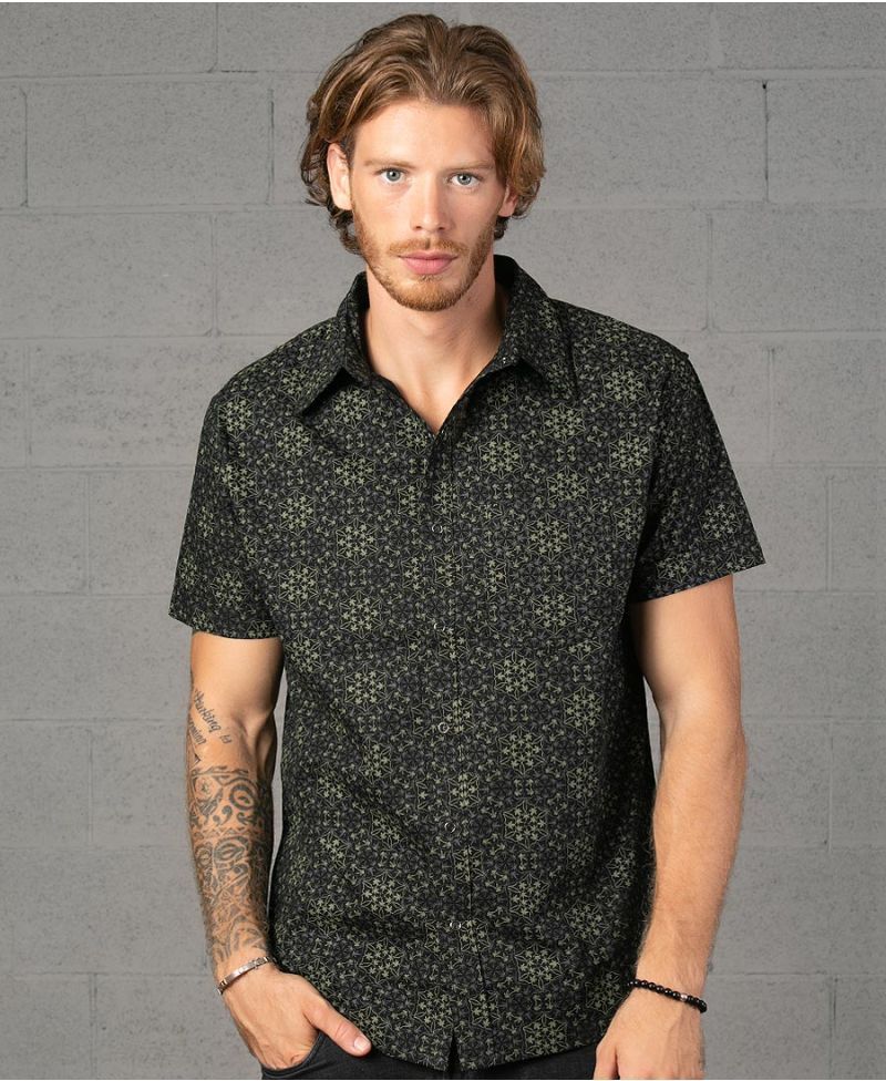 Hempi Button Shirt ➟ Black