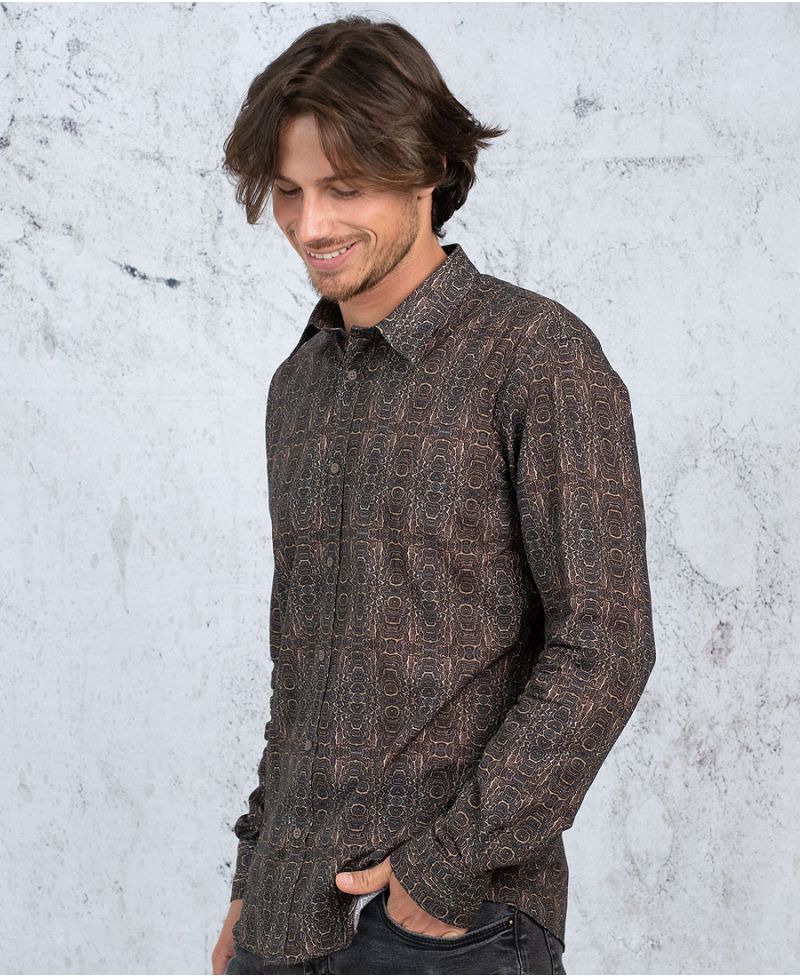 River Cooter Button Shirt- Long Sleeve