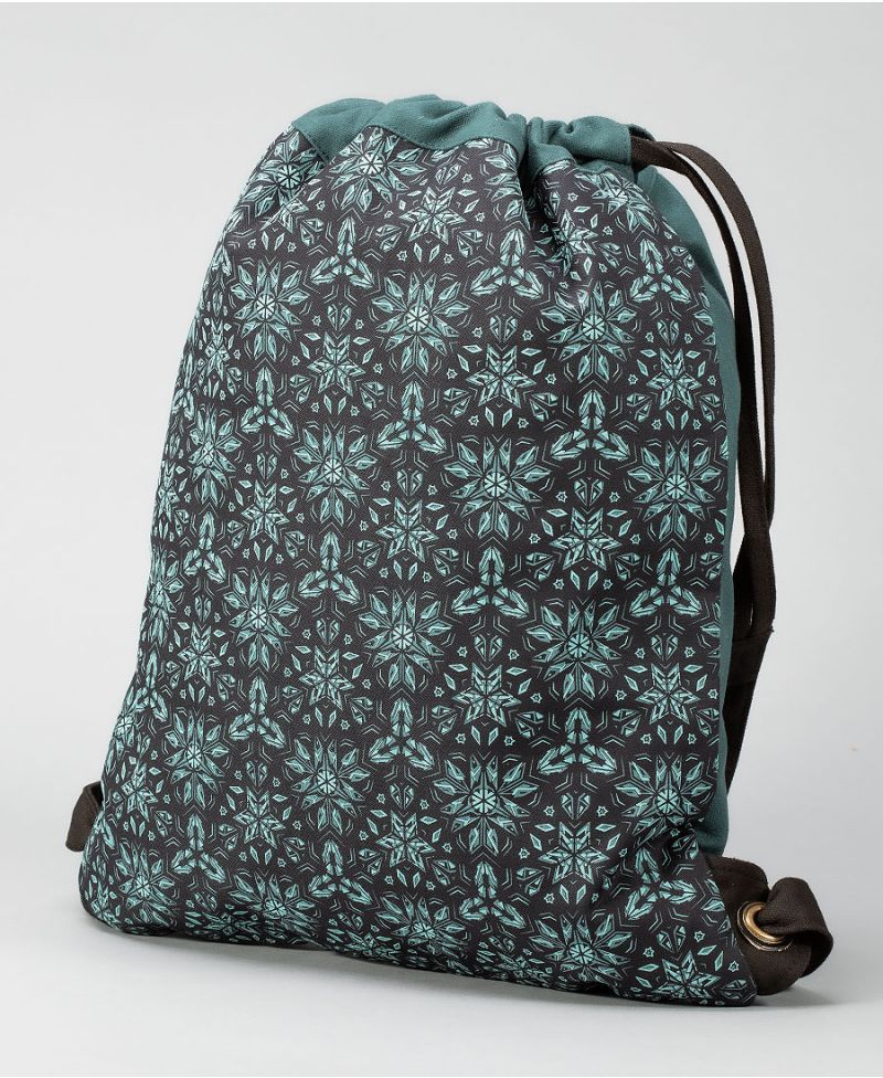 Optisomex Drawstring Backpack ➟ Blue 