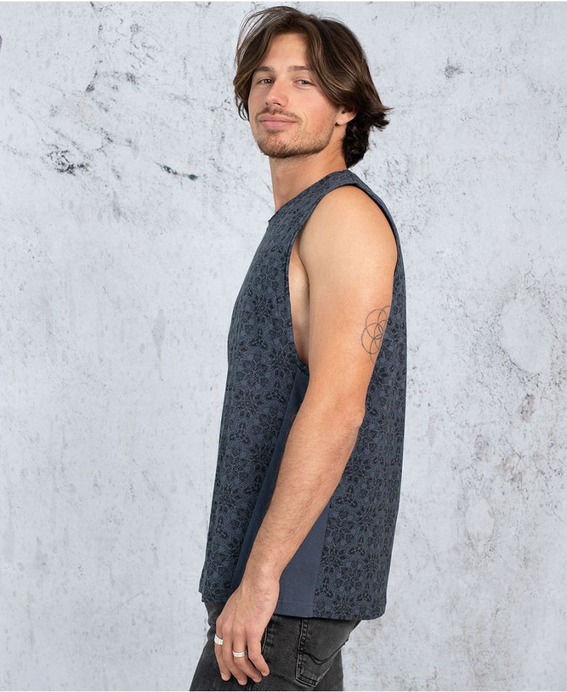 Optisomex Tank Top ➟ Blue