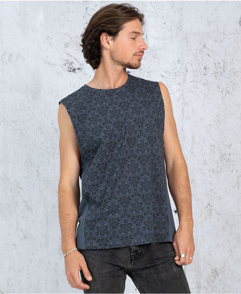 Optisomex Tank Top ➟ Blue