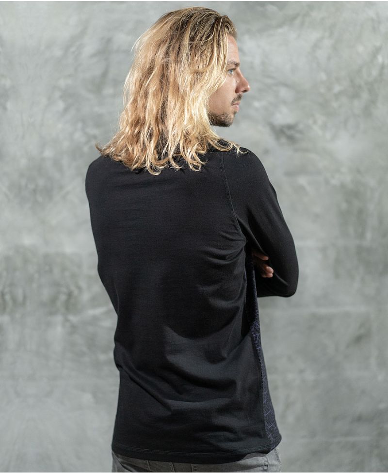 Kubic Long Sleeve T-shirt ➟ Black