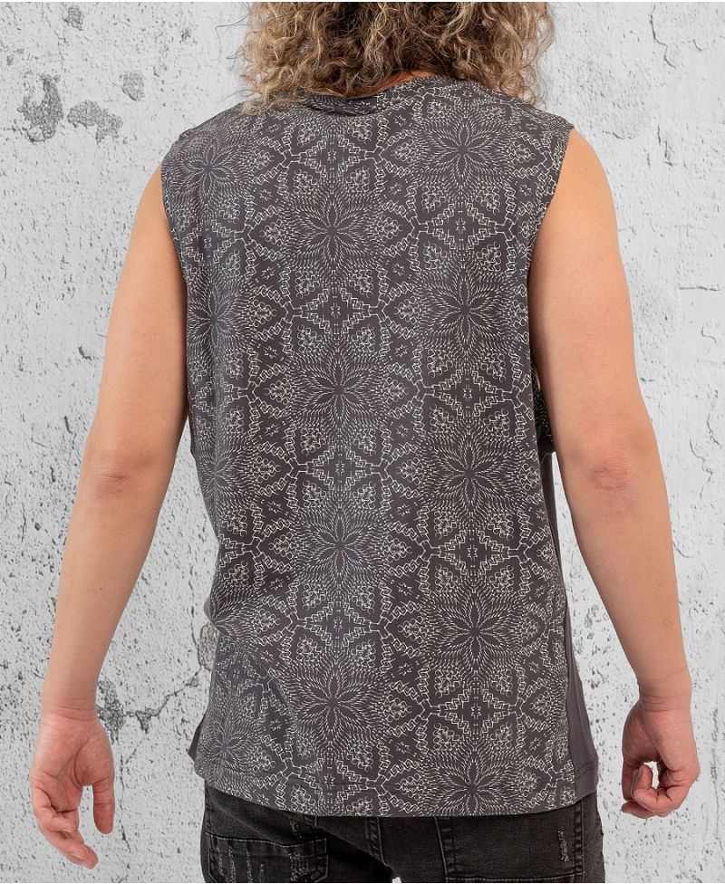 Anahata Tank Top ➟ Grey 