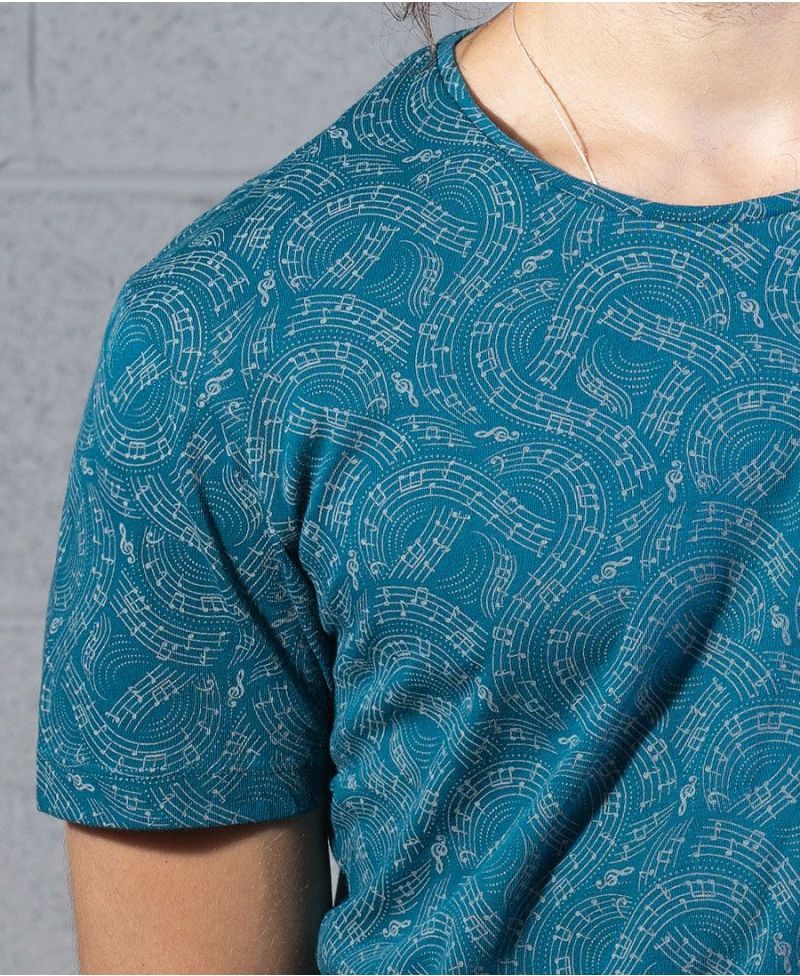 Solmizate T-shirt ➟ Turquoise 