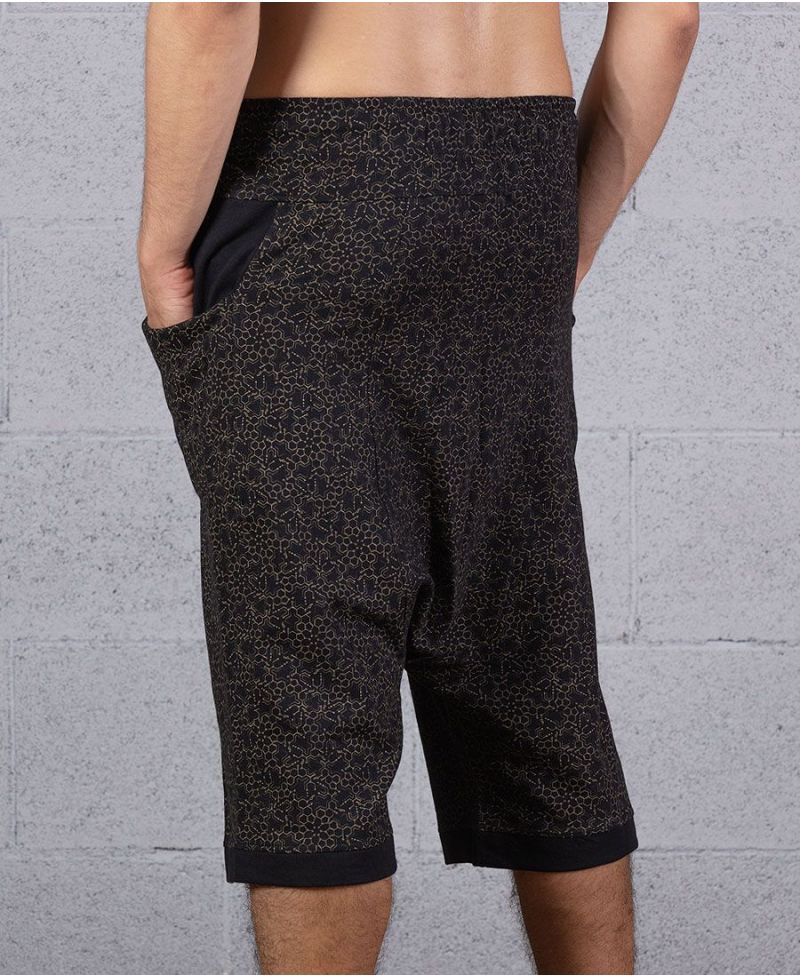 LSD Molecule Shorts - Black