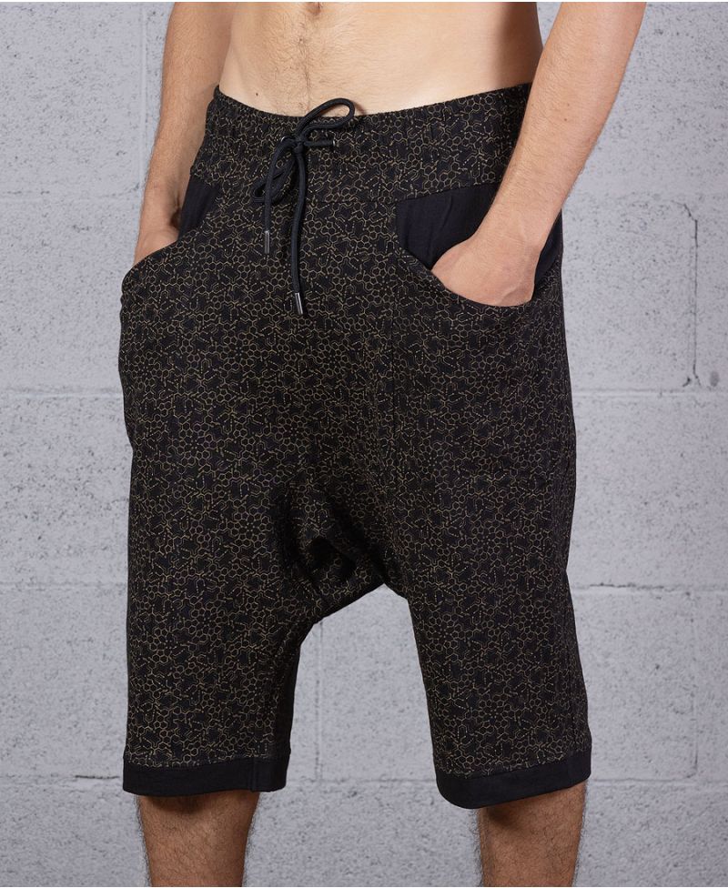 LSD Molecule Shorts - Black