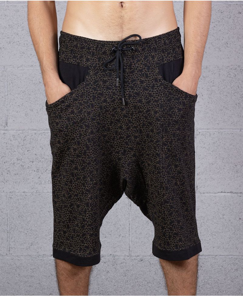 LSD Molecule Shorts - Black