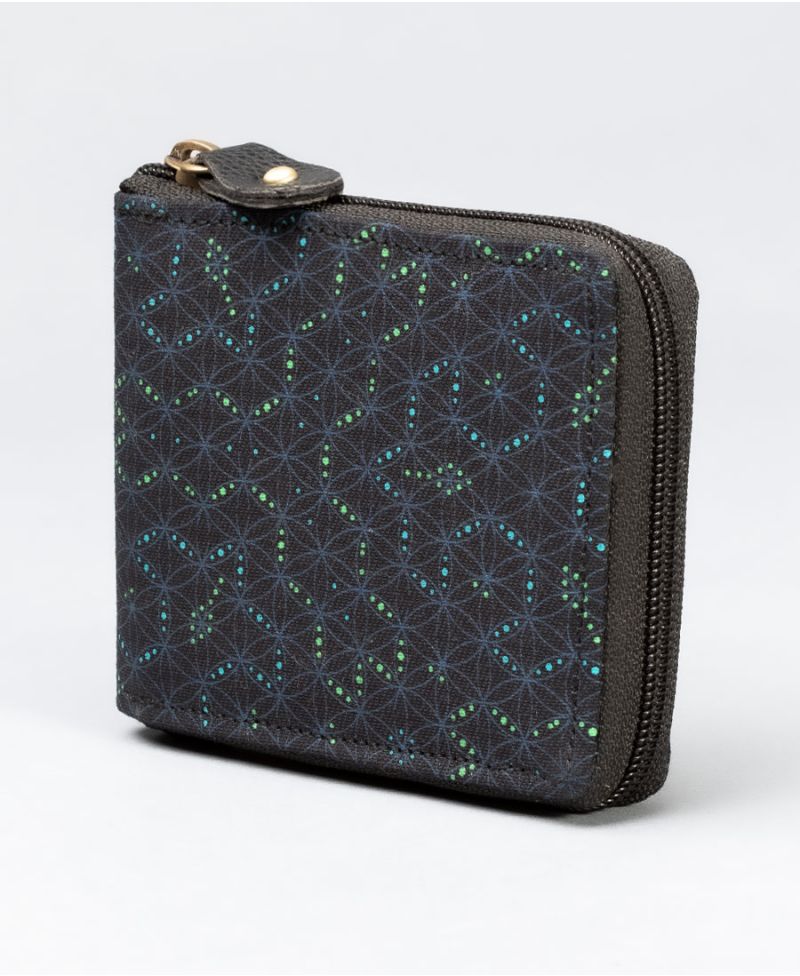 seed of life men zippered wallet 