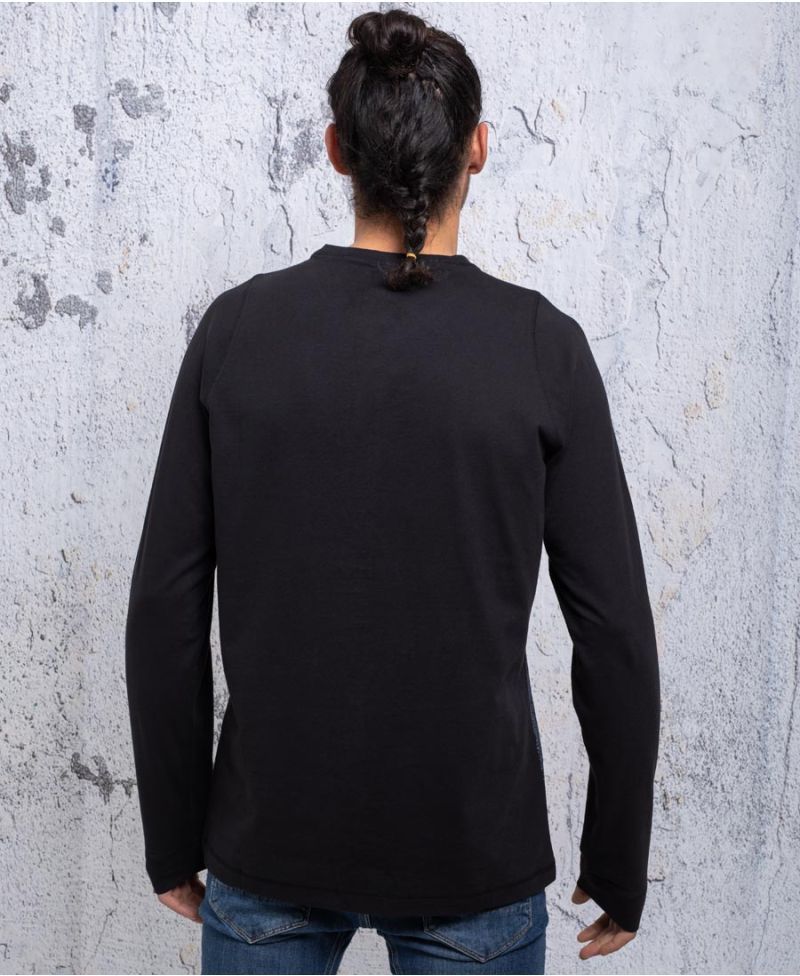Plonter Long Sleeve T-shirt ➟ Black