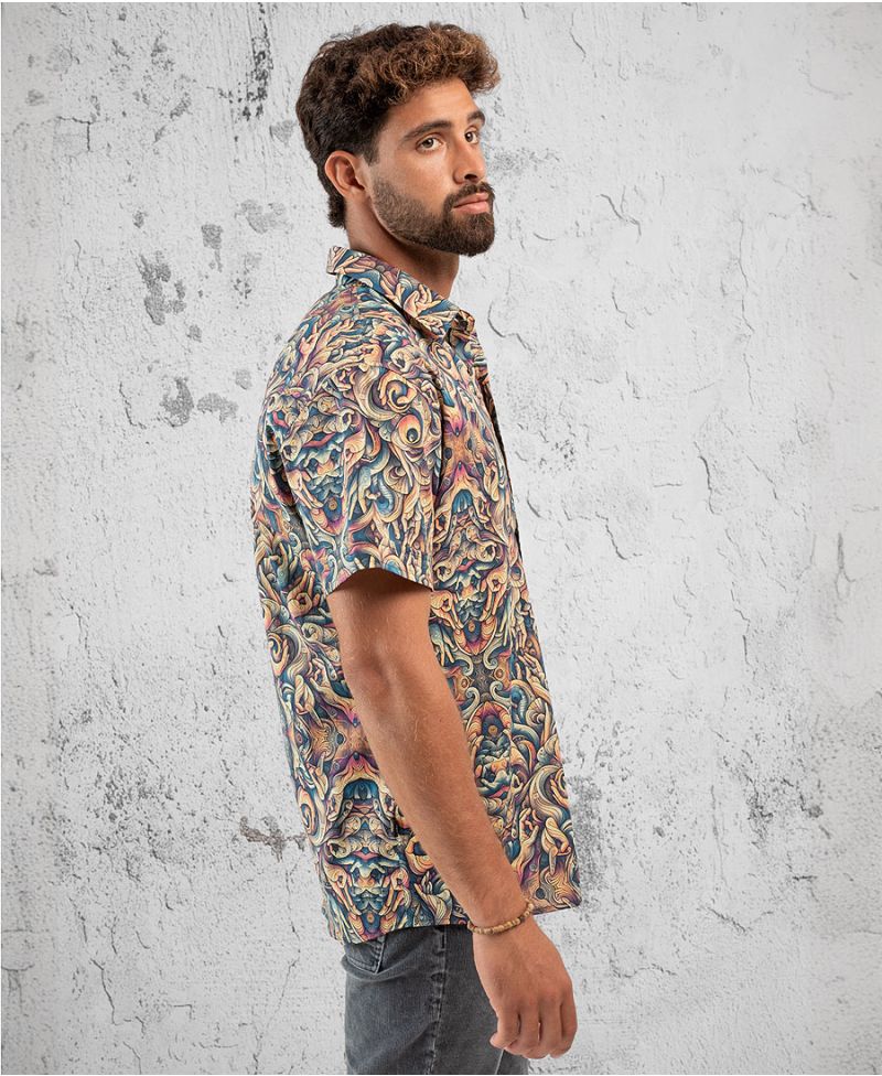 Mudras Button Shirt