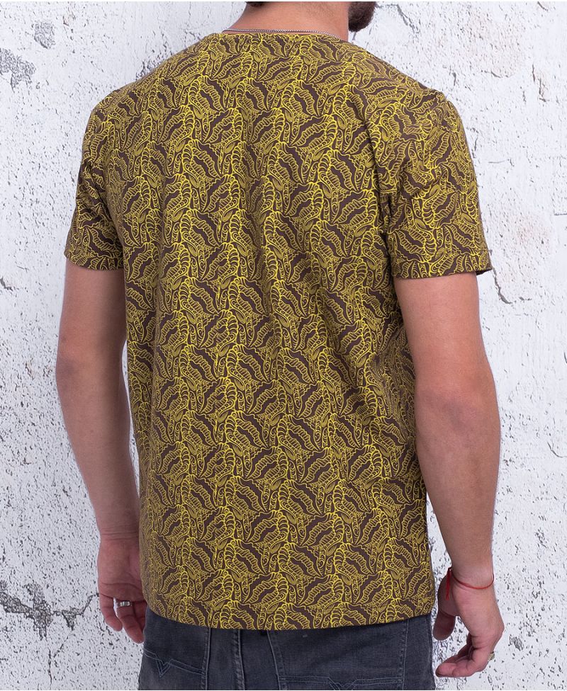 Faceat T-shirt ➟ Mustard     