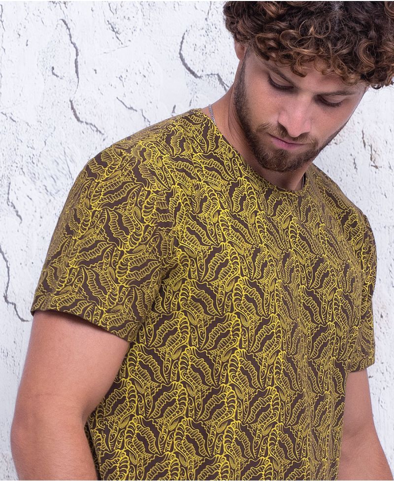 Faceat T-shirt ➟ Mustard     