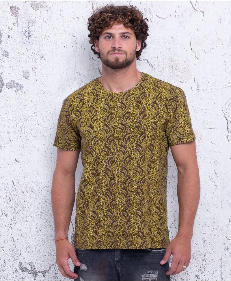 Faceat T-shirt ➟ Mustard     