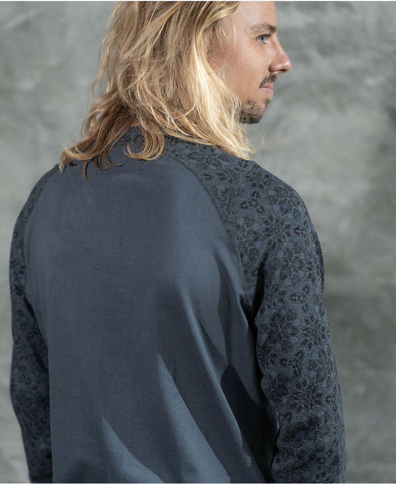 Optisomes Long Sleeve T-shirt ➟ Blue