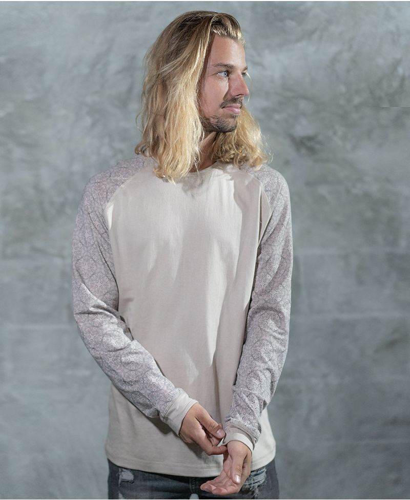 Squarcle Long Sleeve T-shirt ➟ Grey