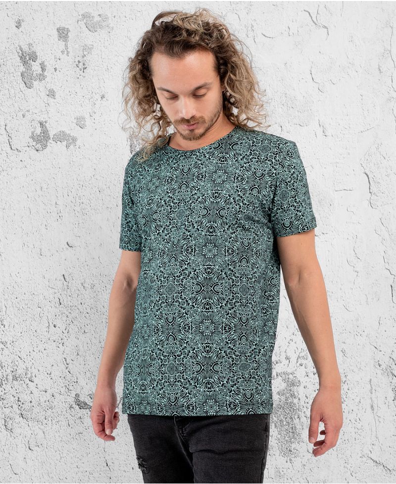 full print men t shirt 