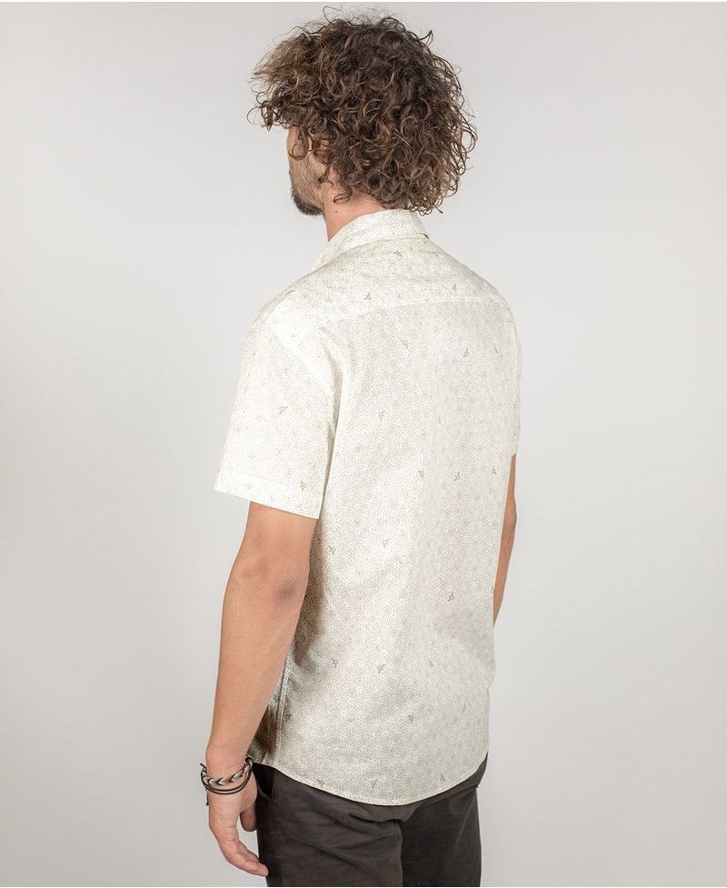 Beez Button Shirt ➟ White