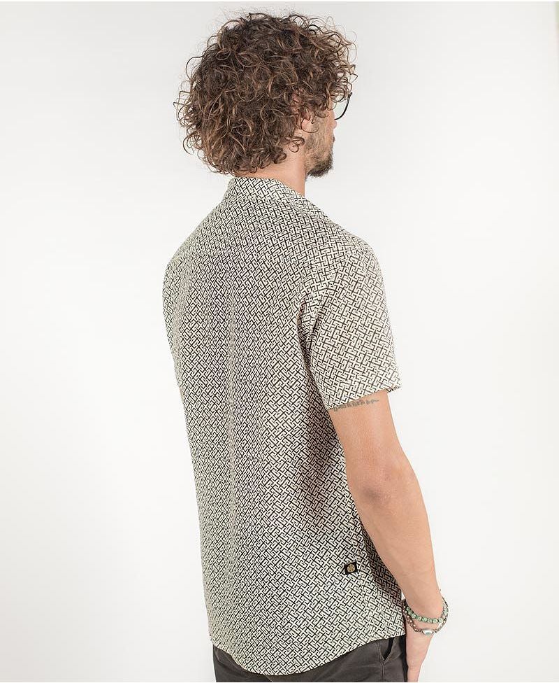 InOut Button Shirt ➟ Stone
