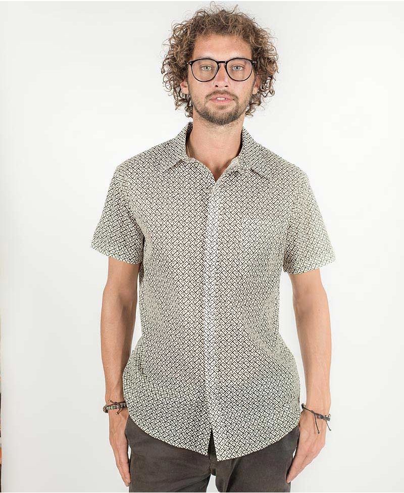 psy-clothing-men-button-down-white-short-sleeve-shirt-button-up