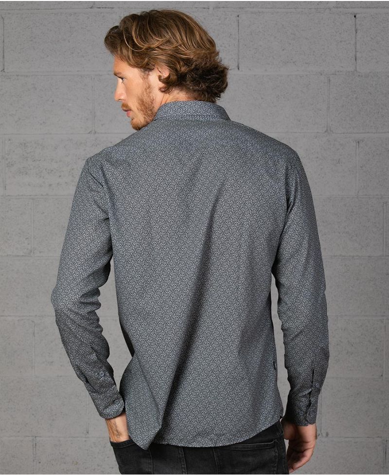 Atomic Button Shirt- Long Sleeve