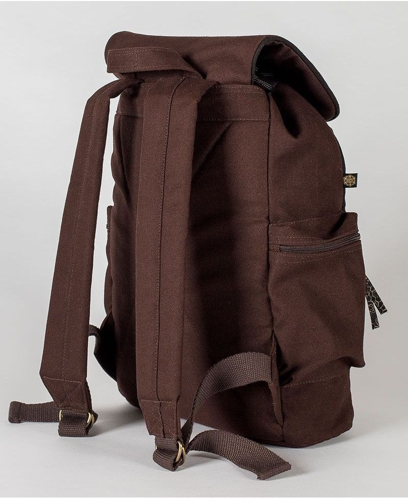 Hamsa Backpack - Brown